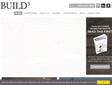 Tablet Screenshot of gobuild3.com